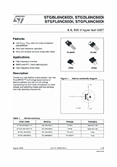 DataSheet STGPL6NC60DI pdf
